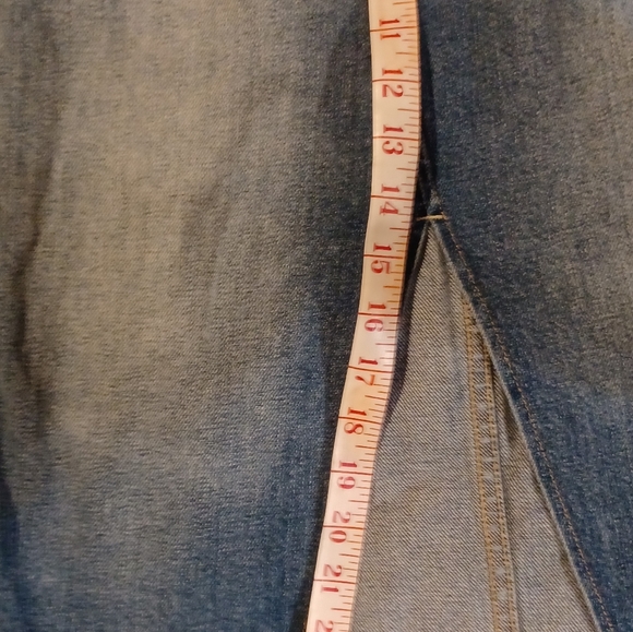 Free People cloud with mini denim skirt - Picture 8 of 10